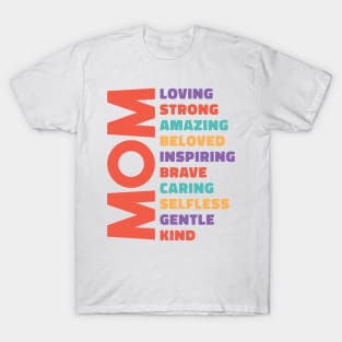 Mother's day adjective design T-Shirt